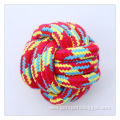 Durable Multicolor Cotton Rope Ball Dog Chew Toys